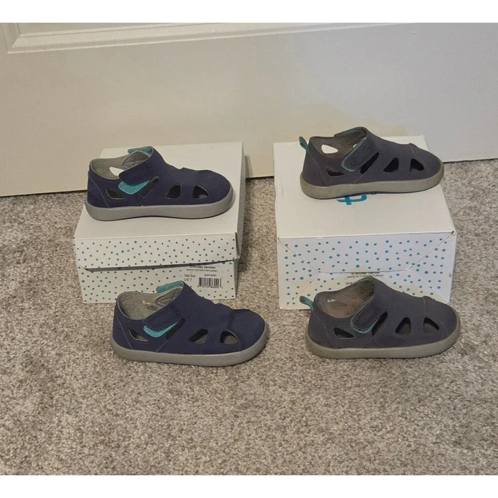 Ten Little Everyday Sandals Lot